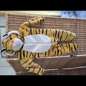 Adorable Tiger Costume - Plush Onesie for Kids Size 90 or 2t
